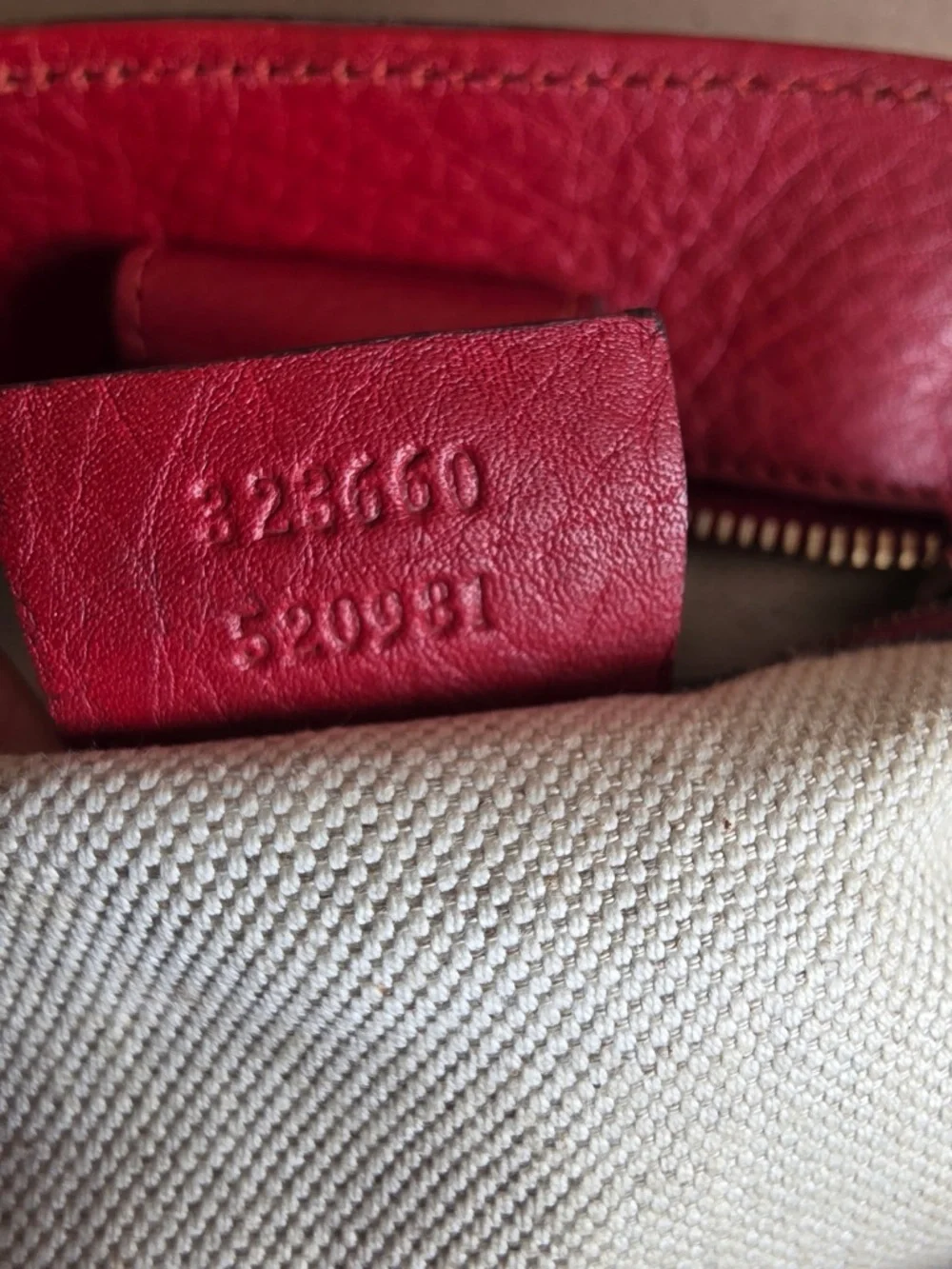 Gucci Bamboo Shopper Leather Tote